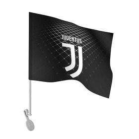 Флаг для автомобиля с принтом Juventus 2018 Line в городе Новоалтайск, 100% полиэстер | Размер: 30*21 см | fc | juventus | спорт | спортивные | фк | футбол | ювентус