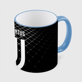 Кружка с полной запечаткой с принтом JUVENTUS STRIPES STYLE в городе Новоалтайск, керамика | ёмкость 330 мл | fc | juventus | спорт | спортивные | фк | футбол | ювентус