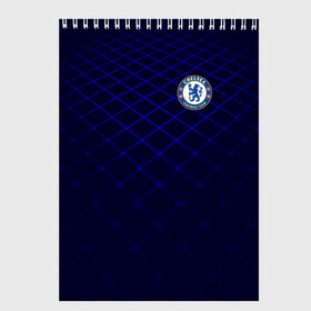 Скетчбук с принтом Chelsea 2018 Uniform в городе Новоалтайск, 100% бумага
 | 48 листов, плотность листов — 100 г/м2, плотность картонной обложки — 250 г/м2. Листы скреплены сверху удобной пружинной спиралью | chelsea | fc | спорт | спортивные | фк | футбол | челси