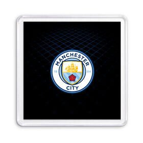 Магнит 55*55 с принтом Manchester city 2018 Line в городе Новоалтайск, Пластик | Размер: 65*65 мм; Размер печати: 55*55 мм | Тематика изображения на принте: 