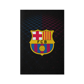 Обложка для паспорта матовая кожа с принтом FC Barca 2018 Line в городе Новоалтайск, натуральная матовая кожа | размер 19,3 х 13,7 см; прозрачные пластиковые крепления | Тематика изображения на принте: fc | fc barcelona | fcb | барселона | спорт | спортивные | фк | футбол | футбольный клуб