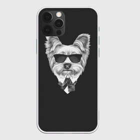 Чехол для iPhone 12 Pro Max с принтом Йоркширский терьер_13 в городе Новоалтайск, Силикон |  | домашние животные | пес | собака | терьер