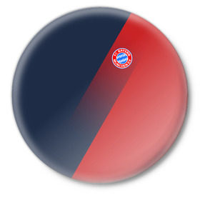 Значок с принтом FC Bayern 2018 Элитная в городе Новоалтайск,  металл | круглая форма, металлическая застежка в виде булавки | bayern | fly fc | бавария | спорт | футбольный клуб