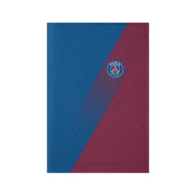 Обложка для паспорта матовая кожа с принтом PSG 2018 Элитная форма в городе Новоалтайск, натуральная матовая кожа | размер 19,3 х 13,7 см; прозрачные пластиковые крепления | fc | fly emirates | paris | psg | лого | париж | псж | спорт | спортивные | фк | футбольный клуб