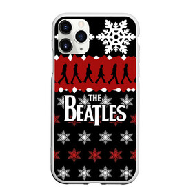Чехол для iPhone 11 Pro Max матовый с принтом Праздничный The Beatles в городе Новоалтайск, Силикон |  | Тематика изображения на принте: beatles | the beatles | бител | битлз | битлс | битлы | группа | джон леннон | джордж харрисон | жуки | знак | красный | ливерпульская четвёрка | мерсибит | надпись | новогодний | новый год | пол маккартни | поп