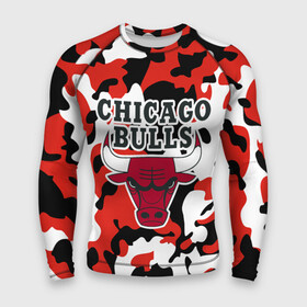 Мужской рашгард 3D с принтом CHICAGO BULLS | ЧИКАГО БУЛЛС в городе Новоалтайск,  |  | камуфляж | красный | чикаго буллс