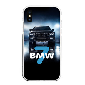Чехол для iPhone XS Max матовый с принтом BMW 7 series в городе Новоалтайск, Силикон | Область печати: задняя сторона чехла, без боковых панелей | 7 серия | авто | автомобиль | бмв | бумер | машина | суперкар | тачка