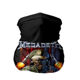 Бандана-труба 3D с принтом Megadeth в городе Новоалтайск, 100% полиэстер, ткань с особыми свойствами — Activecool | плотность 150‒180 г/м2; хорошо тянется, но сохраняет форму | megadet | megadeth | группа | дирк вербурен | дэвид эллефсон | дэйв мастейн | кико лоурейро | мегадет | мегадетх | метал | рок | трэш | трэшметал | тяжелый | хард | хардрок | хеви | хевиметал