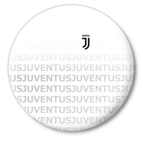 Значок с принтом Juventus 2018 Original в городе Новоалтайск,  металл | круглая форма, металлическая застежка в виде булавки | juventus | спорт | спортивные | футбол | футбольный клуб | ювентус