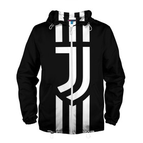 Мужская ветровка 3D с принтом JUVENTUS SPORT в городе Новоалтайск, 100% полиэстер | подол и капюшон оформлены резинкой с фиксаторами, два кармана без застежек по бокам, один потайной карман на груди | cr7 | fc juventus | football | juve | juventus | ronaldo | sport | роналдо | спорт | футбол | ювентус