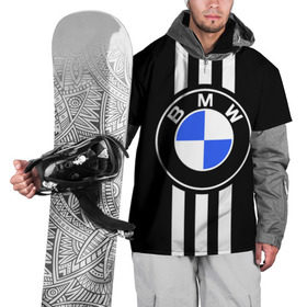 Накидка на куртку 3D с принтом BMW SPORTWEAR в городе Новоалтайск, 100% полиэстер |  | bmw | автомобильные | бмв | машины