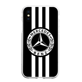 Чехол для iPhone XS Max матовый с принтом MERCEDES BENZ в городе Новоалтайск, Силикон | Область печати: задняя сторона чехла, без боковых панелей | mercedes | автомобильные | машины | мерседес.mercedes benz