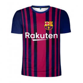 Мужская футболка 3D спортивная с принтом Barcelona FC в городе Новоалтайск, 100% полиэстер с улучшенными характеристиками | приталенный силуэт, круглая горловина, широкие плечи, сужается к линии бедра | barcelona | club | football | soccer | sport | team | атрибутика | барса | барселона | клуб | спорт | футбол