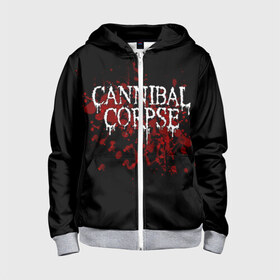 Детская толстовка 3D на молнии с принтом Cannibal Corpse в городе Новоалтайск, 100% полиэстер |  манжеты и пояс оформлены широкой мягкой резинкой, двухслойный капюшон со шнурком для регулировки, спереди карманы и застежка-молния
 | cannibal corpse | logo | metal | music | rock | лого | логотип | метал | музыка | рок