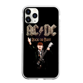 Чехол для iPhone 11 Pro матовый с принтом AC DC в городе Новоалтайск, Силикон |  | ас | ац | диси | дс | дц | исидиси | эйси