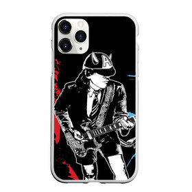 Чехол для iPhone 11 Pro Max матовый с принтом AC DC в городе Новоалтайск, Силикон |  | ас | ац | диси | дс | дц | исидиси | эйси