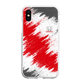 Чехол для iPhone XS Max матовый с принтом Honda в городе Новоалтайск, Силикон | Область печати: задняя сторона чехла, без боковых панелей | car | honda | race | авто | гонки | краска | марка | машина | хонда