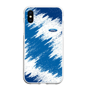 Чехол для iPhone XS Max матовый с принтом Ford в городе Новоалтайск, Силикон | Область печати: задняя сторона чехла, без боковых панелей | car | ford | race | авто | гонки | краска | марка | машина | форд