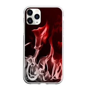 Чехол для iPhone 11 Pro матовый с принтом Огонь и дым в городе Новоалтайск, Силикон |  | fire | flame | in fire | smoke | в огне | дым | огненный | огонь | текстуры