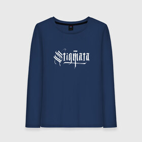 Женский лонгслив хлопок с принтом Stigmata в городе Новоалтайск, 100% хлопок |  | stigmata | стигмата