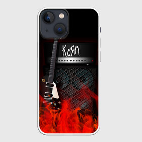 Чехол для iPhone 13 mini с принтом Korn в городе Новоалтайск,  |  | korn | logo | metal | music | rock | лого | логотип | метал | музыка | рок