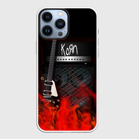 Чехол для iPhone 13 Pro Max с принтом Korn в городе Новоалтайск,  |  | korn | logo | metal | music | rock | лого | логотип | метал | музыка | рок
