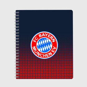 Тетрадь с принтом FC Bayern 2018 Original в городе Новоалтайск, 100% бумага | 48 листов, плотность листов — 60 г/м2, плотность картонной обложки — 250 г/м2. Листы скреплены сбоку удобной пружинной спиралью. Уголки страниц и обложки скругленные. Цвет линий — светло-серый
 | bayern | fc | бавария | спорт | спортивные | футбол | футбольный клуб