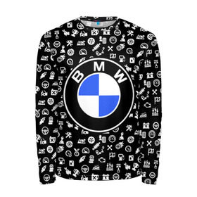 Мужской лонгслив 3D с принтом BMW LIFE STYLE в городе Новоалтайск, 100% полиэстер | длинные рукава, круглый вырез горловины, полуприлегающий силуэт | bmw | автомобиль | автомобильные | бмв | машины