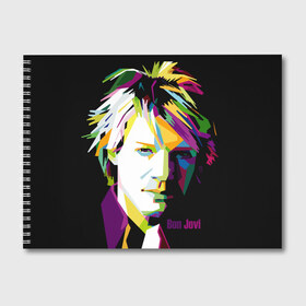 Альбом для рисования с принтом Jon Bon Jovi в городе Новоалтайск, 100% бумага
 | матовая бумага, плотность 200 мг. | bon jovi | jon bon jovi | актер | американская | американский | вокалист | гитарист | джон фрэнсис бонджови | искусство | лидер | лунный свет и валентино | маленький город | младший | молодые стрелки 2