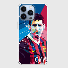 Чехол для iPhone 13 Pro с принтом Lionel Messi в городе Новоалтайск,  |  | Тематика изображения на принте: barcelona | lionel | messi | барселона | лионель | месси | поп арт