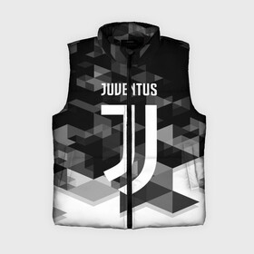 Женский жилет утепленный 3D с принтом JUVENTUS  ЮВЕНТУС GEOMETRY SPORT в городе Новоалтайск,  |  | juventus | спорт | спортивные | футбол | футбольный клуб | ювентус
