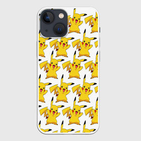 Чехол для iPhone 13 mini с принтом Пикачу в городе Новоалтайск,  |  | anime | аниме | китай | мультфильмы | пикачу | пикачу бомбинг | покемоны