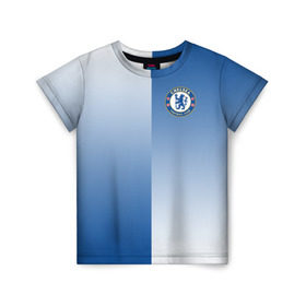 Детская футболка 3D с принтом Chelsea Uniform в городе Новоалтайск, 100% гипоаллергенный полиэфир | прямой крой, круглый вырез горловины, длина до линии бедер, чуть спущенное плечо, ткань немного тянется | chelsea | emirates | fc | абстракция | геометрия | зож | клуб | линии | мода | модные | мяч | спорт | спортивные | стиль | тренды | флаг россии | футбол | футбольный клуб | челси | экстрим | эмблема