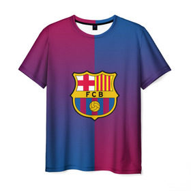 Мужская футболка 3D с принтом FC Barca 2018 Reverse в городе Новоалтайск, 100% полиэфир | прямой крой, круглый вырез горловины, длина до линии бедер | fc | fc barcelona | fcb | fly emirates | ronaldo | абстракция | барселона | геометрия | зож | клуб | линии | месси | модные | мяч | реал мадрид | спорт | спортивные | тренды | футбол | футбольный клуб | эмблема