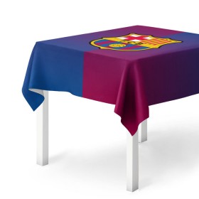 Скатерть 3D с принтом FC Barca 2018 Reverse в городе Новоалтайск, 100% полиэстер (ткань не мнется и не растягивается) | Размер: 150*150 см | fc | fc barcelona | fcb | fly emirates | ronaldo | абстракция | барселона | геометрия | зож | клуб | линии | месси | модные | мяч | реал мадрид | спорт | спортивные | тренды | футбол | футбольный клуб | эмблема