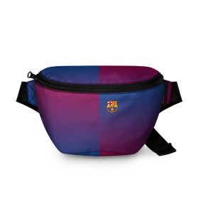 Поясная сумка 3D с принтом FC Barca 2018 Reverse в городе Новоалтайск, 100% полиэстер | плотная ткань, ремень с регулируемой длиной, внутри несколько карманов для мелочей, основное отделение и карман с обратной стороны сумки застегиваются на молнию | fc | fc barcelona | fcb | fly emirates | ronaldo | абстракция | барселона | геометрия | зож | клуб | линии | месси | модные | мяч | реал мадрид | спорт | спортивные | тренды | футбол | футбольный клуб | эмблема