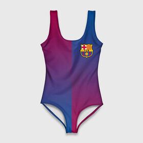 Купальник-боди 3D с принтом FC Barca 2018 Reverse в городе Новоалтайск, 82% полиэстер, 18% эластан | Круглая горловина, круглый вырез на спине | fc | fc barcelona | fcb | fly emirates | ronaldo | абстракция | барселона | геометрия | зож | клуб | линии | месси | модные | мяч | реал мадрид | спорт | спортивные | тренды | футбол | футбольный клуб | эмблема