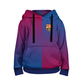 Детская толстовка 3D с принтом FC Barca 2018 Reverse в городе Новоалтайск, 100% полиэстер | двухслойный капюшон со шнурком для регулировки, мягкие манжеты на рукавах и по низу толстовки, спереди карман-кенгуру с мягким внутренним слоем | fc | fc barcelona | fcb | fly emirates | ronaldo | абстракция | барселона | геометрия | зож | клуб | линии | месси | модные | мяч | реал мадрид | спорт | спортивные | тренды | футбол | футбольный клуб | эмблема