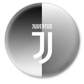 Значок с принтом Juventus 2018 Reverse в городе Новоалтайск,  металл | круглая форма, металлическая застежка в виде булавки | fly emirates | juventus | ronaldo | клуб | линии | мода | модные | мяч | реал мадрид | спорт | спортивные | стиль | футбол | футбольный клуб | экстрим | эмблема | ювентус