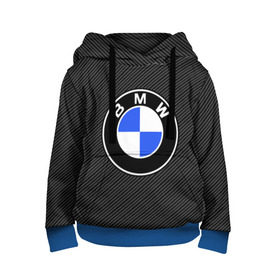 Детская толстовка 3D с принтом BMW CARBON в городе Новоалтайск, 100% полиэстер | двухслойный капюшон со шнурком для регулировки, мягкие манжеты на рукавах и по низу толстовки, спереди карман-кенгуру с мягким внутренним слоем | bmw | bmw motorsport | bmw performance | carbon | m | motorsport | performance | sport | бмв | карбон | моторспорт | спорт