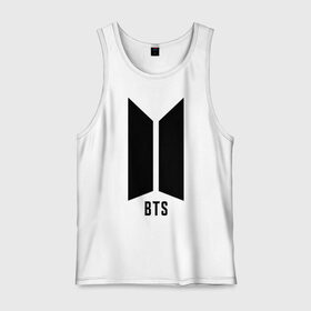 Мужская майка хлопок с принтом BTS army в городе Новоалтайск, 100% хлопок |  | Тематика изображения на принте: bangtan boys | bts | bts army | бантаны бтс