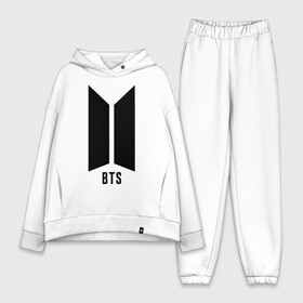 Женский костюм хлопок Oversize с принтом BTS army в городе Новоалтайск,  |  | bangtan boys | bts | bts army | бантаны бтс
