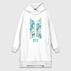 Платье-худи хлопок с принтом BTS army color в городе Новоалтайск,  |  | bangtan boys | bts | bts army | бантаны бтс
