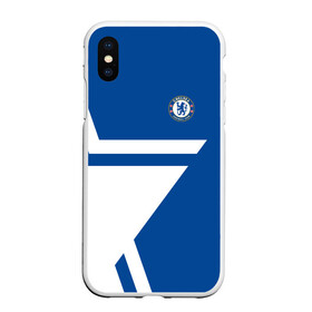 Чехол для iPhone XS Max матовый с принтом CHELSEA STAR в городе Новоалтайск, Силикон | Область печати: задняя сторона чехла, без боковых панелей | chelsea | fc | спорт | спортивные | фк | футбол | футбольный клуб | челси