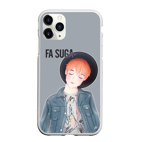 Чехол для iPhone 11 Pro матовый с принтом fa suga bts в городе Новоалтайск, Силикон |  | Тематика изображения на принте: bangtan boys | bts | bts army | бантаны бтс