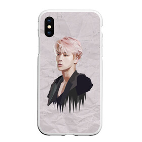 Чехол для iPhone XS Max матовый с принтом BTS_ Jin в городе Новоалтайск, Силикон | Область печати: задняя сторона чехла, без боковых панелей | bangtan boys | bts | bts army | бантаны бтс