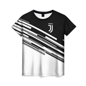 Женская футболка 3D с принтом Juventus 2018 Line в городе Новоалтайск, 100% полиэфир ( синтетическое хлопкоподобное полотно) | прямой крой, круглый вырез горловины, длина до линии бедер | fly emirates | juventus | ronaldo | клуб | линии | мода | модные | мяч | реал мадрид | спорт | спортивные | стиль | футбол | футбольный клуб | экстрим | эмблема | ювентус