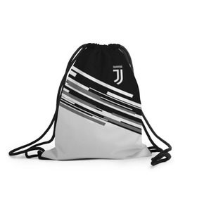 Рюкзак-мешок 3D с принтом Juventus 2018 Line в городе Новоалтайск, 100% полиэстер | плотность ткани — 200 г/м2, размер — 35 х 45 см; лямки — толстые шнурки, застежка на шнуровке, без карманов и подкладки | Тематика изображения на принте: fly emirates | juventus | ronaldo | клуб | линии | мода | модные | мяч | реал мадрид | спорт | спортивные | стиль | футбол | футбольный клуб | экстрим | эмблема | ювентус