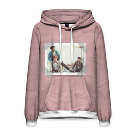 Мужская толстовка 3D с принтом BTS _2 в городе Новоалтайск, 100% полиэстер | двухслойный капюшон со шнурком для регулировки, мягкие манжеты на рукавах и по низу толстовки, спереди карман-кенгуру с мягким внутренним слоем. | bangtan boys | bts | bts army | бантаны бтс