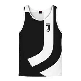 Мужская майка 3D с принтом Juventus 2018 Original в городе Новоалтайск, 100% полиэстер | круглая горловина, приталенный силуэт, длина до линии бедра. Пройма и горловина окантованы тонкой бейкой | Тематика изображения на принте: fc | fly emirates | лого | париж | спорт | спортивные | фк | футбольный клуб